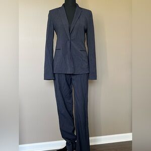 Tahari Navy Blue Suit Set